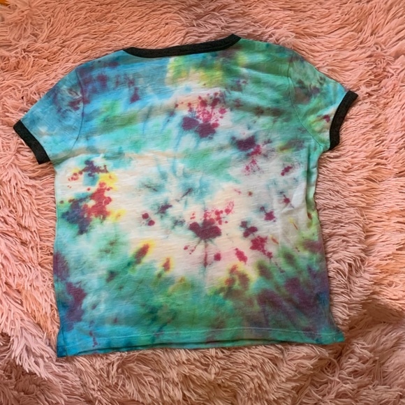 Tie dye cropped tshirt - Picture 2 of 2